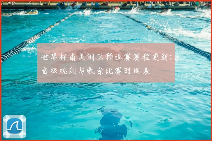 世界杯南美洲区预选赛赛程更新：晋级规则与剩余比赛时间表